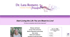 Desktop Screenshot of drlararomero.com